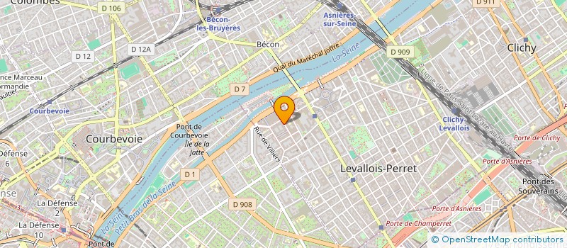 localisation de l'entreprise IMMO PUBLIC CONSEIL à VERSAILLES