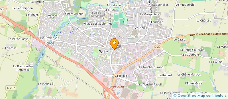 localisation de l'entreprise IMMO QUEHEN  PACE