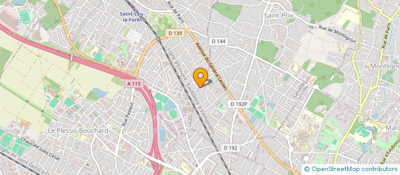localisation de l'entreprise IMMO-RAL à SAINT-PRIX