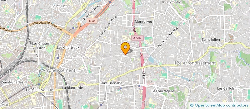 localisation de l'entreprise IMMO RD à MARSEILLE