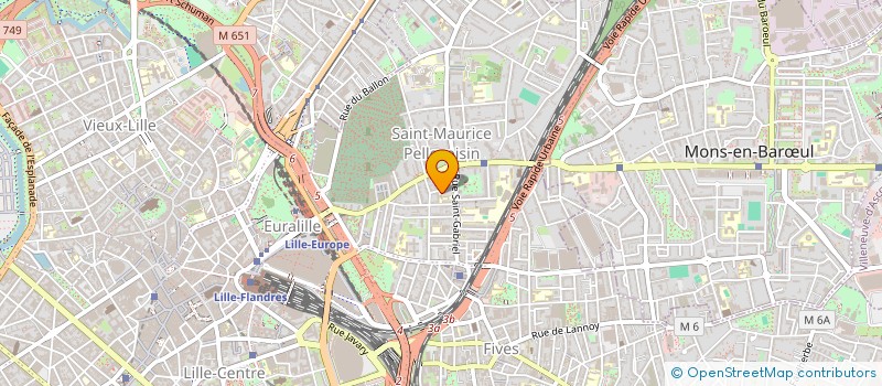 localisation de l'entreprise IMMO RECHERCHE à LILLE