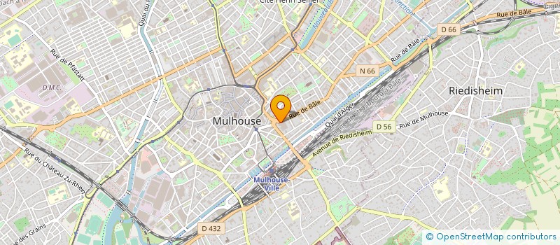 localisation de l'entreprise IMMO-RENO à MULHOUSE