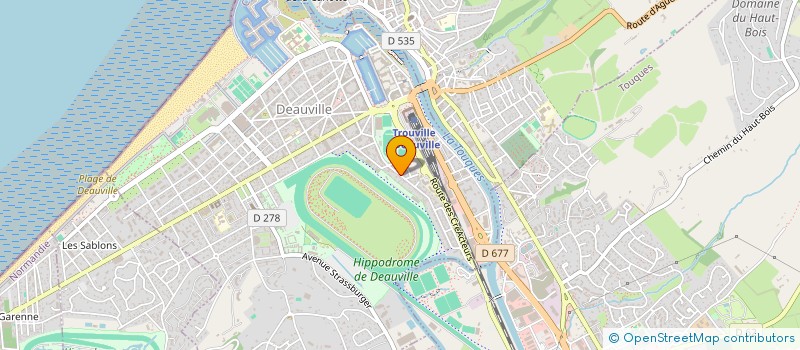 localisation de l'entreprise IMMO.RENOV 14 à DEAUVILLE