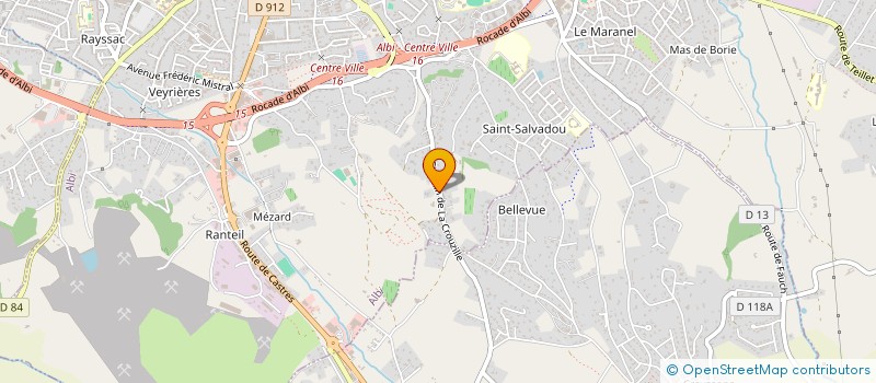 localisation de l'entreprise IMMO RENOV 81  ALBI