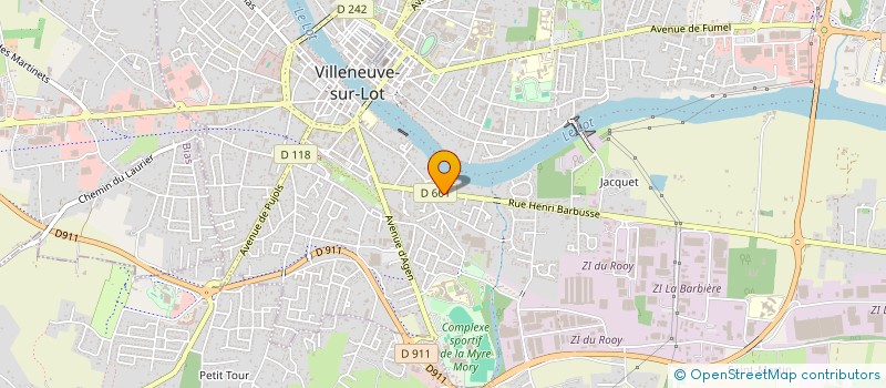 localisation de l'entreprise IMMO RENOV AQUITAINE à VILLENEUVE-SUR-LOT
