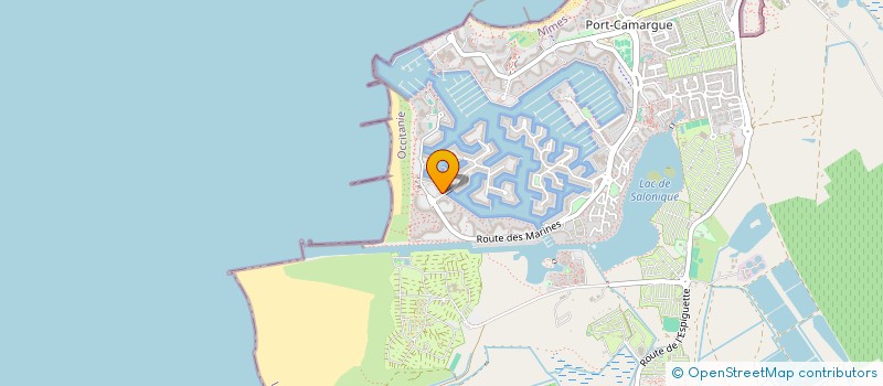 localisation de l'entreprise IMMO RESEAU CONSEIL  LE GRAU-DU-ROI