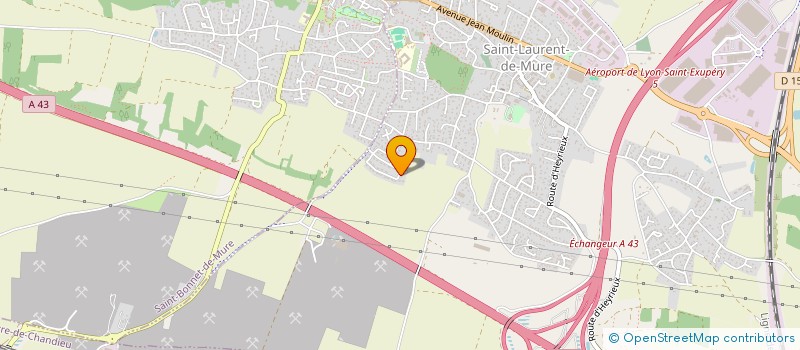 localisation de l'entreprise IMMO RHONE SAVOIE  SAINT-LAURENT-DE-MURE