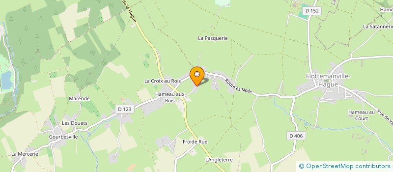 localisation de l'entreprise IMMO RM  LA HAGUE