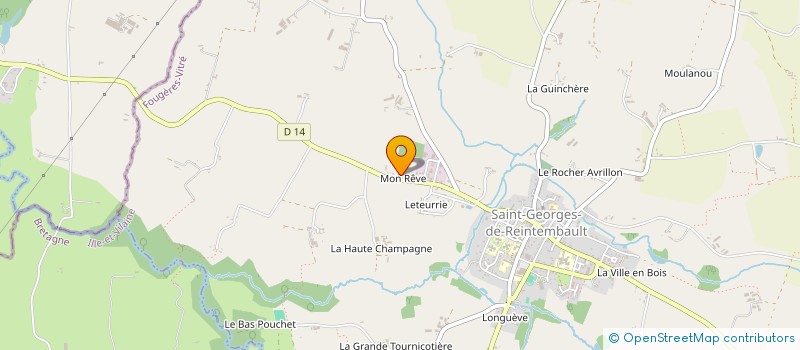 localisation de l'entreprise IMMO RMABSF  SAINT-GEORGES-DE-REINTEMBAULT