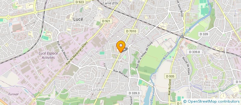 localisation de l'entreprise IMMO RODNA à LUISANT