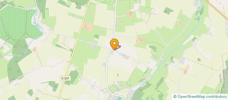 localisation de l'entreprise IMMO ROUSSEL  THOREE-LES-PINS