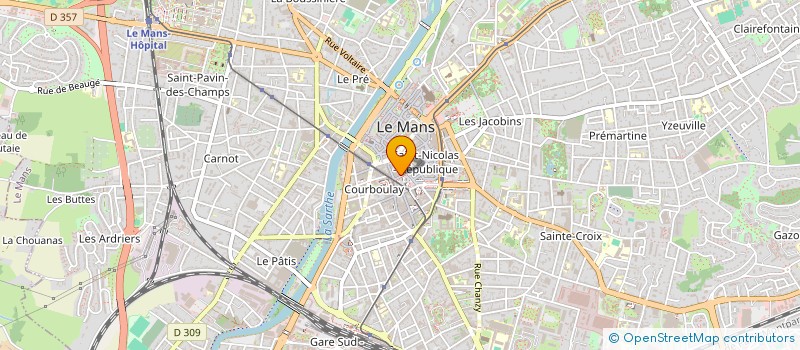 localisation de l'entreprise IMMO ROYALE  LE MANS