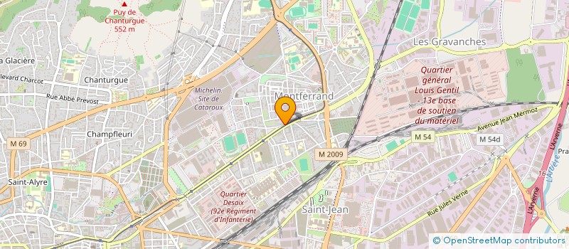 localisation de l'entreprise IMMO RUN  CLERMONT-FERRAND