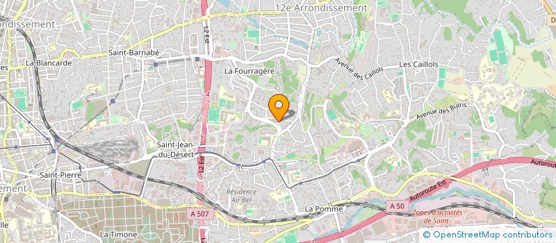 localisation de l'entreprise IMMO S.A.M à MARSEILLE