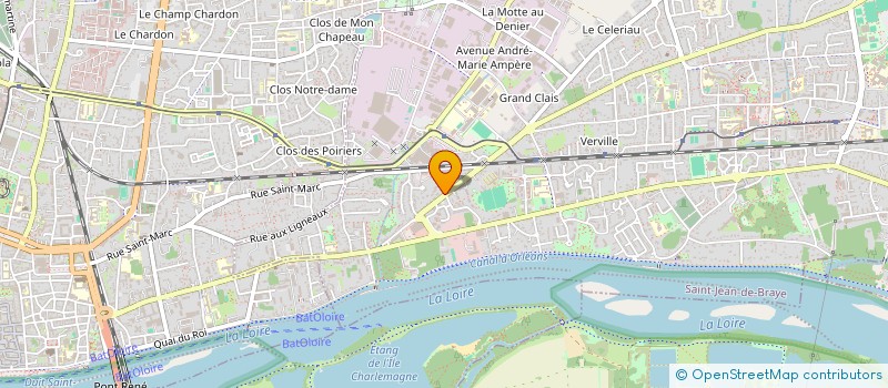 localisation de l'entreprise IMMO SAINT GABRIEL à SAINT-JEAN-DE-BRAYE