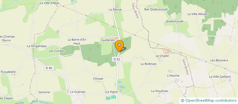 localisation de l'entreprise IMMO SAINT GERMAIN  LANRELAS