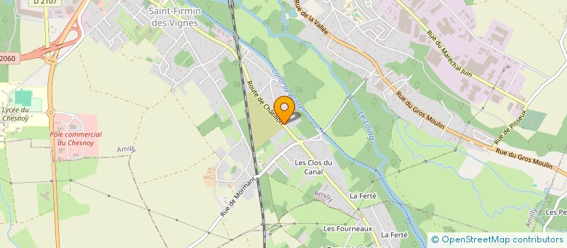 localisation de l'entreprise IMMO SAINT GILLES  AMILLY