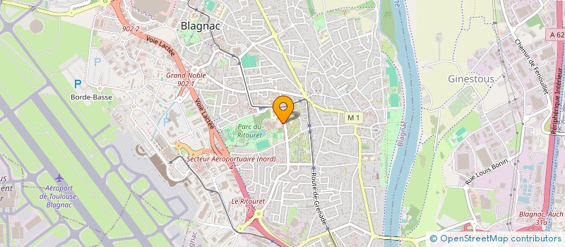 localisation de l'entreprise IMMO SAINT-ORENS  BLAGNAC