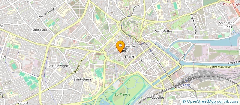 localisation de l'entreprise IMMO SAINT PIERRE à CAEN