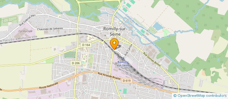 localisation de l'entreprise IMMO SAKURA 77BO  ROMILLY-SUR-SEINE