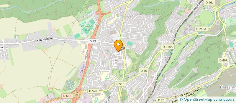 localisation de l'entreprise IMMO SANASA à LONGWY