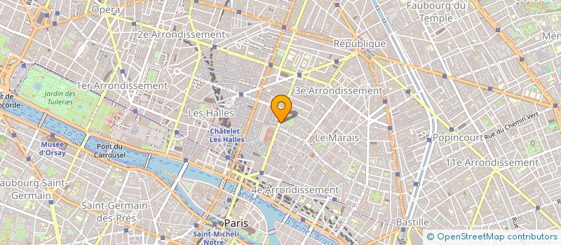 localisation de l'entreprise IMMO SAND  PARIS