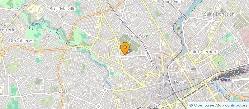 localisation de l'entreprise IMMO SAULZINIERE à NANTES