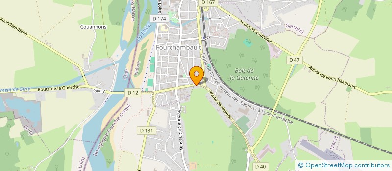 localisation de l'entreprise IMMO SC à NEVERS