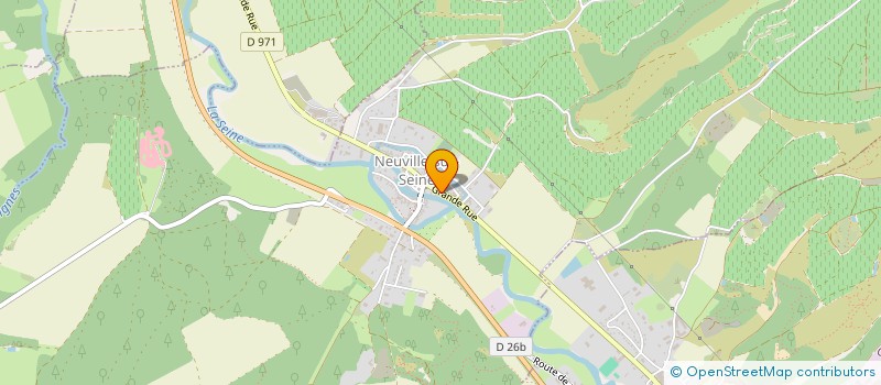 localisation de l'entreprise IMMO SCCI  GYE-SUR-SEINE