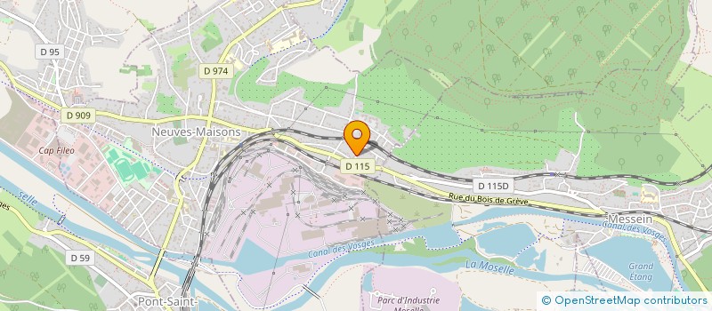 localisation de l'entreprise IMMO SEFA  NEUVES-MAISONS