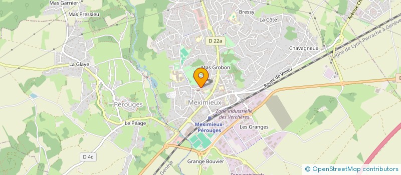 localisation de l'entreprise IMMO SEQ à MEXIMIEUX