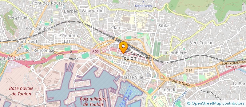 localisation de l'entreprise IMMO SERVICE PLUS à TOULON
