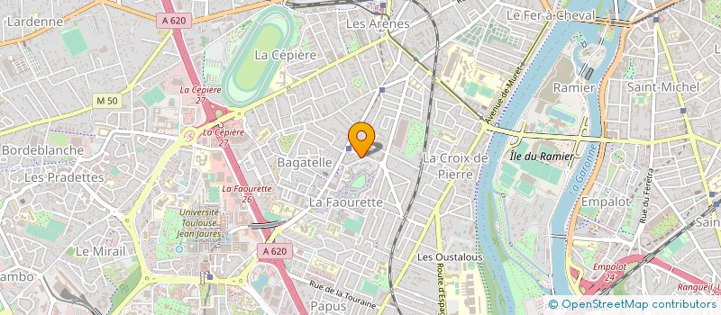 localisation de l'entreprise IMMO & SERVICES à TOULOUSE