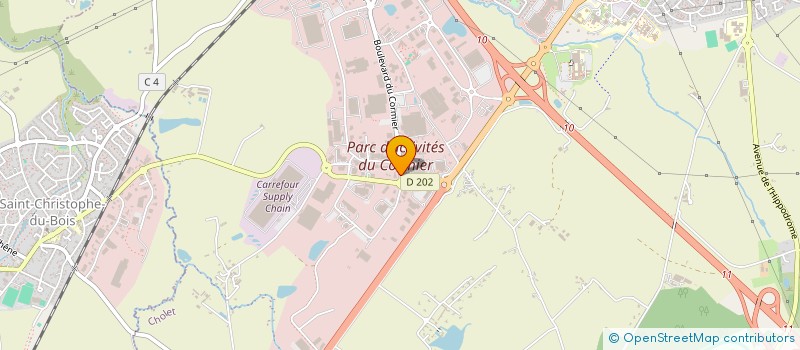 localisation de l'entreprise IMMO-SESKO à CHOLET