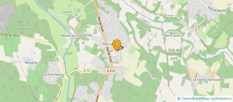 localisation de l'entreprise IMMO SG à VŒUIL-ET-GIGET