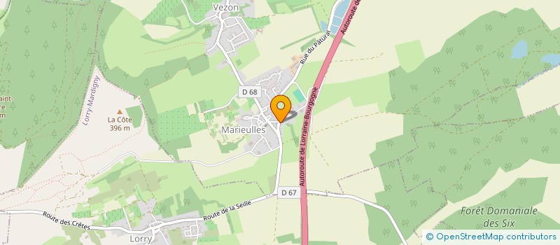 localisation de l'entreprise IMMO SH  MARIEULLES