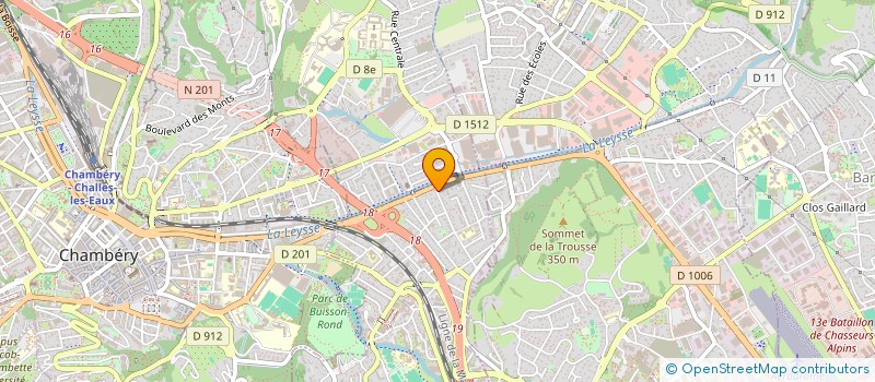 localisation de l'entreprise IMMO SHDL  BARBERAZ