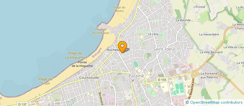 localisation de l'entreprise IMMO SHOP à SAINT-MALO