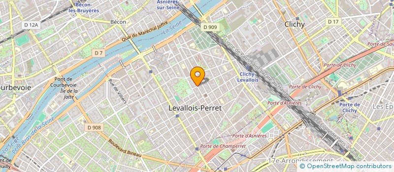 localisation de l'entreprise IMMO SHOPS à LEVALLOIS-PERRET