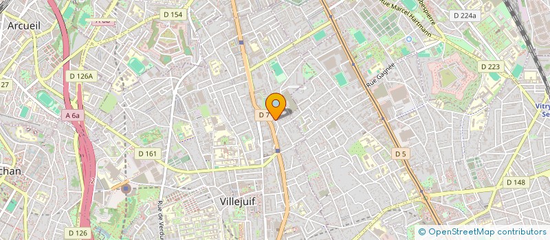 localisation de l'entreprise IMMO-SKJ à VILLEJUIF