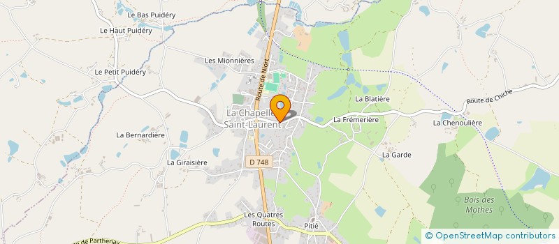 localisation de l'entreprise IMMO SNMTL  LA CHAPELLE-SAINT-LAURENT