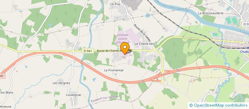 localisation de l'entreprise IMMO SOCHAFI  CHABANAIS