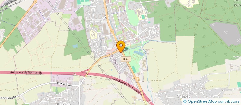 localisation de l'entreprise IMMO SOLUTION à MUREAUX (LES)