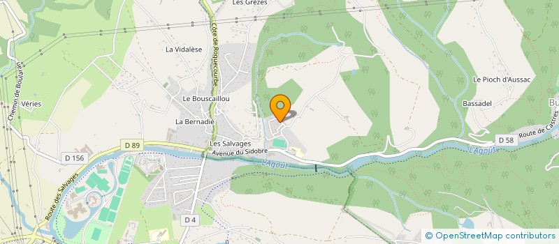 localisation de l'entreprise IMMO SOLUTIONS  CASTRES