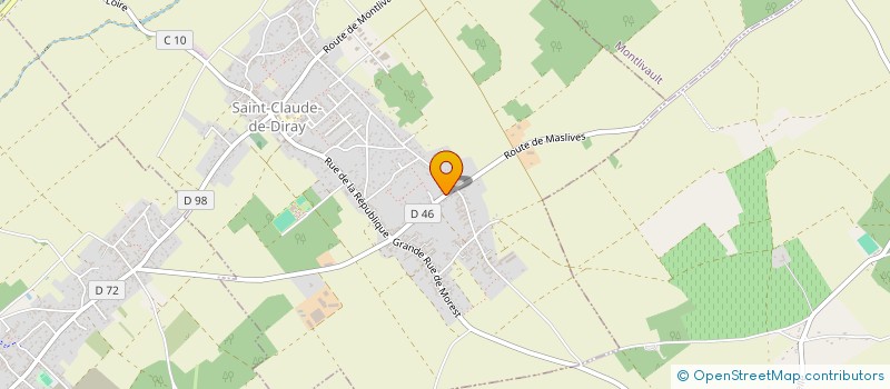 localisation de l'entreprise IMMO SOUM  SAINT-CLAUDE-DE-DIRAY