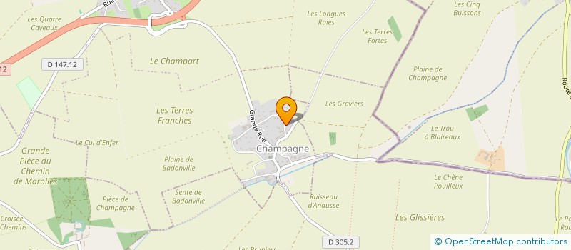 localisation de l'entreprise IMMO-SPHERE à GOUSSAINVILLE