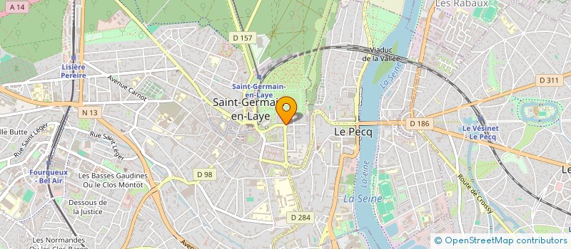 localisation de l'entreprise IMMO SPHERE 78  SAINT-GERMAIN-EN-LAYE