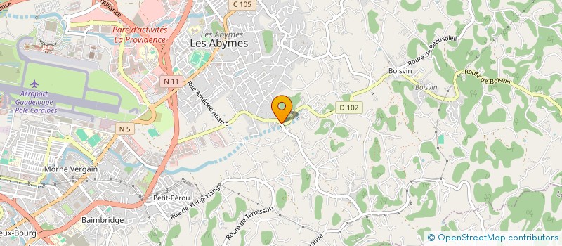 localisation de l'entreprise IMMO SPHERE à LES ABYMES