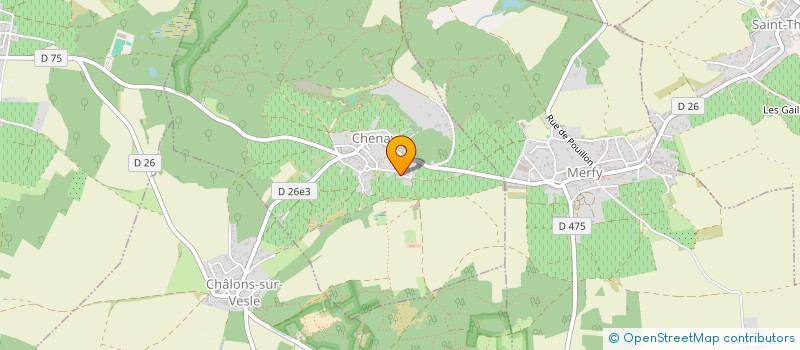 localisation de l'entreprise IMMO ST  CHENAY