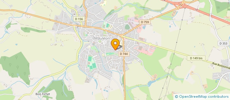 localisation de l'entreprise IMMO STAFF 4  MAULEON